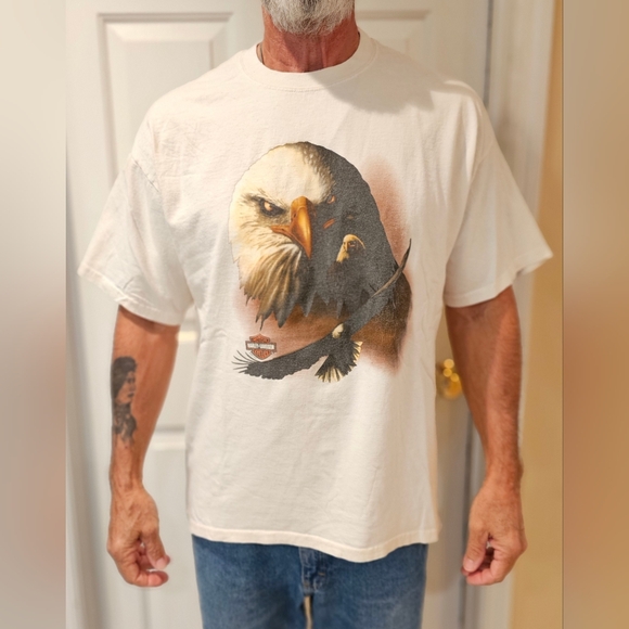 Harley-Davidson Other - Harley-Davidson T-Shirt in Cream. XL